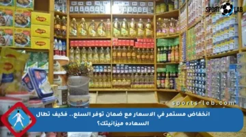 انخفاض مستمر في الأسعار مع ضمان توفر السلع.. فكيف تطال السعادة ميزانيتك؟